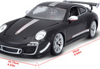 Bburago Plus Porsche 911 GT3 RS 4.0 1:18 černá