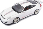 Bburago Plus Porsche 911 GT3 RS 4.0 1:18 bílá