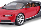 Bburago Plus Bugatti Chiron 1:18 modrá