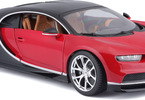 Bburago Plus Bugatti Chiron 1:18 modrá