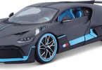 Bburago Bugatti Divo 1:18 stříbrná