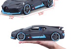 Bburago Bugatti Divo 1:18 stříbrná
