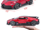 Bburago Bugatti Divo 1:18 červená