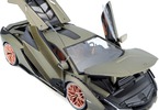 Bburago Lamborghini Sián FKP 37 1:18 zelená metalíza