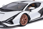 Bburago Lamborghini Sián FKP 37 1:18 bílá
