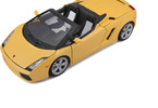 Bburago 1:18 Lamborghini Gallardo Spyder yellow