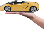 Bburago 1:18 Lamborghini Gallardo Spyder yellow