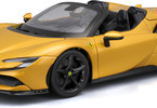 Bburago Ferrari SF90 Spider 1:18 zlatá metalíza