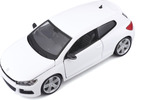 Bburago Plus Volkswagen Scirocco R 1:24 white