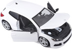 Bburago Plus Volkswagen Scirocco R 1:24 white