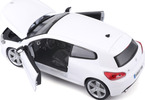 Bburago Plus Volkswagen Scirocco R 1:24 white