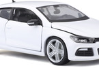 Bburago Plus Volkswagen Scirocco R 1:24 white
