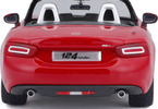 Bburago Plus Fiat 124 Spider 1:24 červená