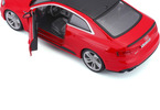 Bburago Audi RS 5 Coupe 1:24 červená