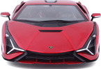Bburago Lamborghini Sian FKP37 1:24 červená
