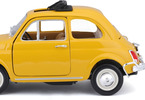Bburago Fiat 500L 1968 1:24 žlutá