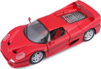 Bburago 1:24 Ferrari F50 red
