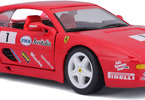 Bburago Ferrari F355 Challenge 1:24 červená