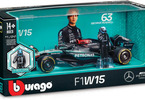 Bburago Mercedes-AMG Petronas W15 (2024) 1:24 #63 Russell