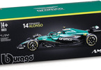 Bburago Aston Martin AMR25 (2025) 1:24 #14 Alonso (hardcase)