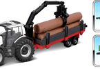 Bburago Valtra N174 s doplňky (dárkové balení)