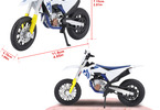 Bburago Husqvarna FS 450 Supermoto 1:18