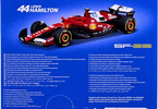Bburago Ferrari SF-25 (2025) 1:64 #44 Hamilton