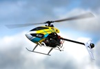 RC model vrtulníku Blade 200 S RTF: V letu