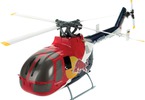 RC model vrtulníku Blade Red Bull BO-105 CB 130X BNF Basic: Pohled