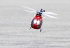 RC model vrtulníku Blade Red Bull BO-105 CB 130X BNF Basic: V letu