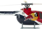 RC model vrtulníku Blade Red Bull BO-105 CB 130X BNF Basic: Pohled