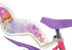 DINO Bikes - Dětské kolo 12" Winx se sedačkou pro panenku a košíkem