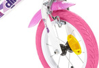 DINO Bikes - Children's bike 12" Fairy white