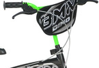 DINO Bikes - Children's bike 16" BMX black/green