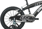 DINO Bikes - Dětské kolo 16" BMX černé/zelené