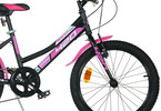 DINO Bikes - Children's bike 20" Aurelia black/pink