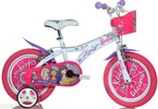 DINO Bikes - Dětské kolo 16" Barbie s košíkem: Pohled