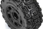 Duratrax kolo 2.2"/3.0" Warthog H12/14mm černé (2)