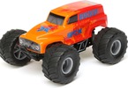 ECX Mikro Ruckus Monster Truck 1:28 RTR oranžový: Pohled