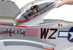 E-flite P-51D Mustang "Big Beautiful Doll" 1.5m BNF Basic AS3X+ SAFE Select