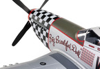 E-flite P-51D Mustang "Big Beautiful Doll" 1.5m BNF Basic AS3X+ SAFE Select