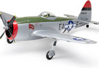 E-flite Micro P-47 Thunderbolt 0.625m BNF Basic AS3X+ SAFE Select
