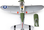 E-flite Micro P-47 Thunderbolt 0.625m BNF Basic AS3X+ SAFE Select