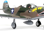 E-flite P-39 Airacobra 1.2m SAFE Select BNF Basic