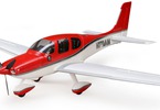 E-flite Cirrus SR22T 0.7m SAFE Select BNF Basic