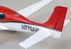 E-flite Cirrus SR22T 0.7m SAFE Select BNF Basic