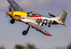 E-flite P-51D Mustang 0.49m Detroit Miss SAFE Select BNF Basic