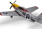 E-flite P-51D Mustang 0.49m Detroit Miss SAFE Select BNF Basic