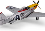 E-flite P-51D Mustang 0.49m Detroit Miss SAFE Select BNF Basic