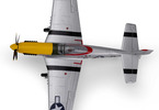 E-flite P-51D Mustang 0.49m Detroit Miss SAFE Select BNF Basic